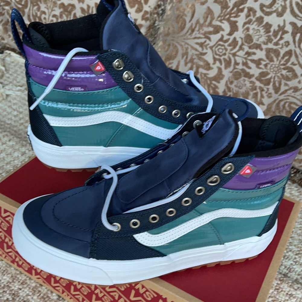 Vans Sk8-Hi Mte 2.0 Dx Dress Blues/Jasper Men’s - Picture 12 of 16